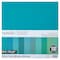 Teal Palette 12&#x22; x 12&#x22; Cardstock Paper by Recollections&#x2122;, 100 Sheets